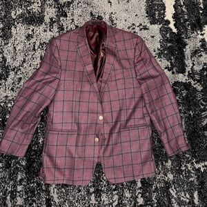 Men’s Ralph Lauren Sport cost Burgundy Size 46 L